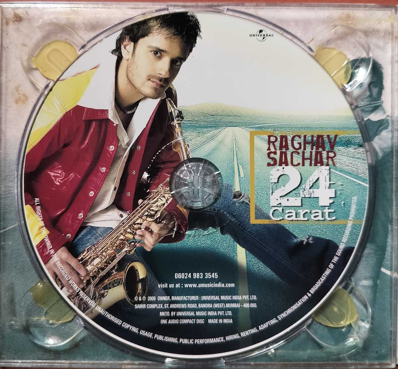 RAGHAV SACHAR 24 CARAT - Hindi Musical Album Audio Cd - Image 2