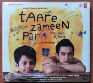 TAARE ZAMEEN PAR - Shankar Ehsaan Loy Hindi Film Audio Cd (FACTORY SEALED PACK)