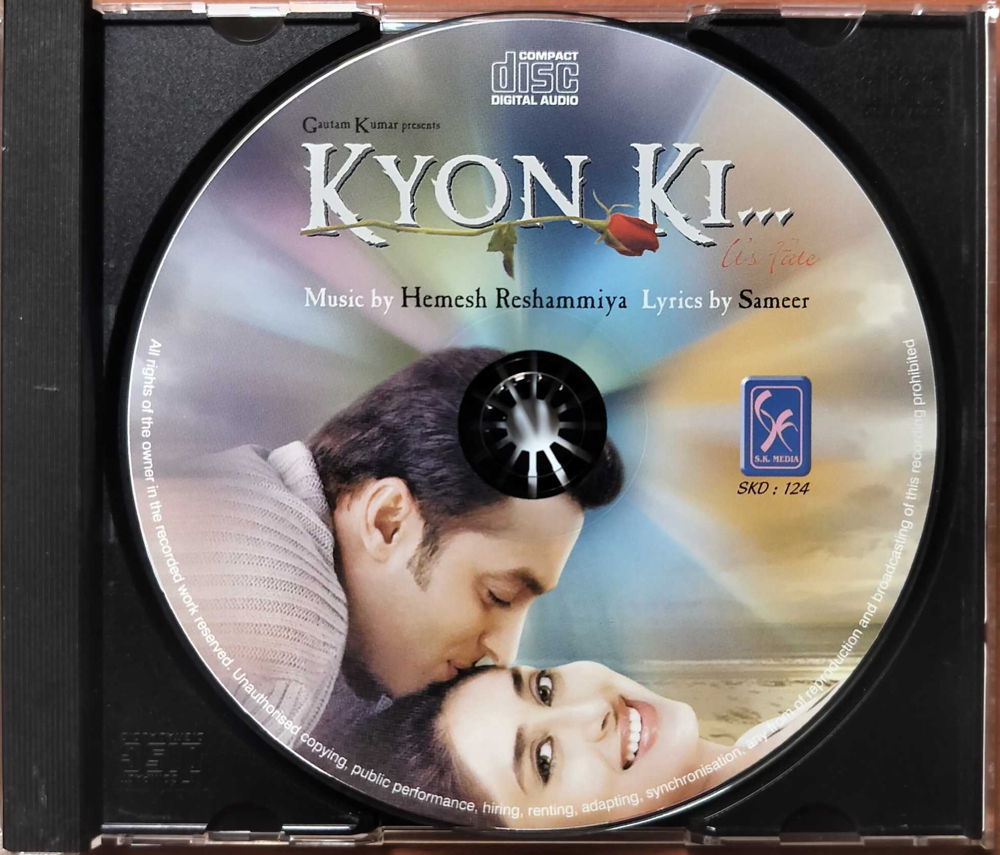 KYON KI - Imported Hemesh Reshammiya Hindi Film Audio Cd - Image 2