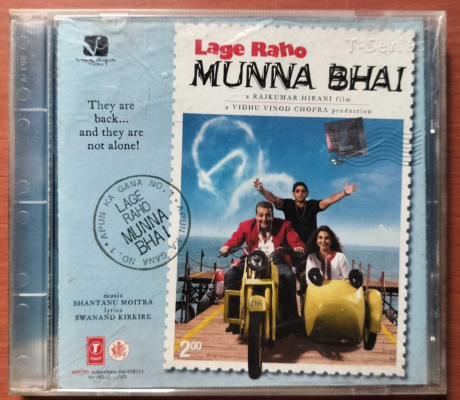 LAGE RAHE MUNNA BHAI - Anu Malik Hindi Film Audio Cd