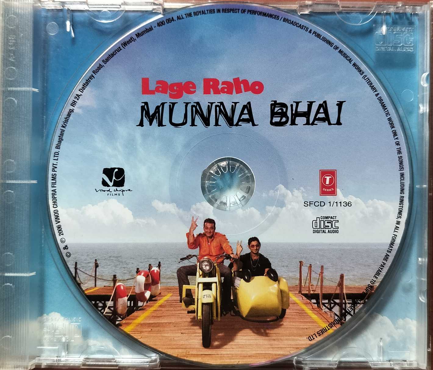 LAGE RAHE MUNNA BHAI - Anu Malik Hindi Film Audio Cd - Image 2