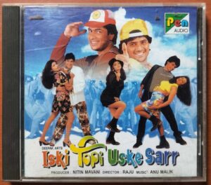 ISKI TOPI USKE SARR - Anu Malik Hindi Film Audio Cd