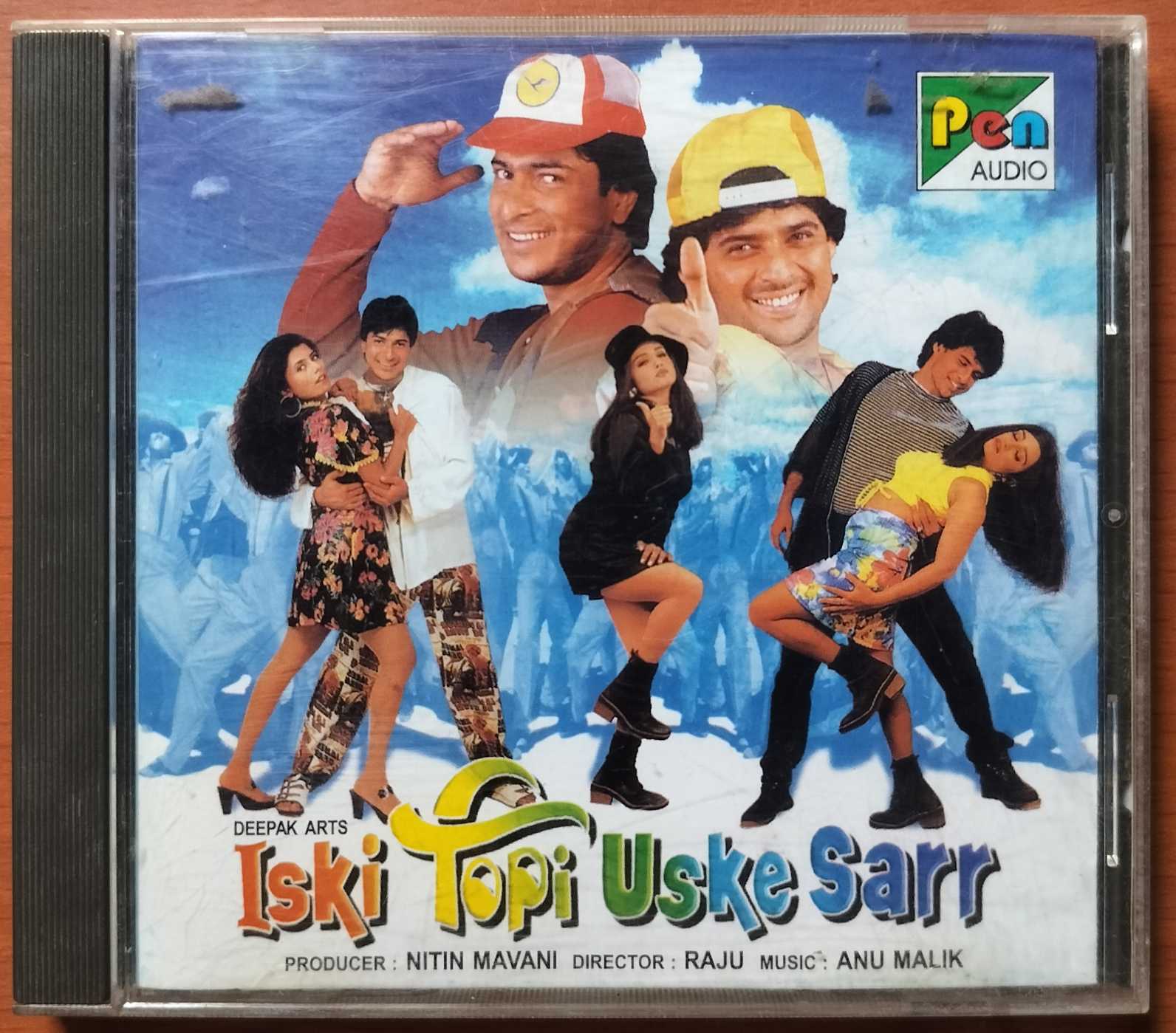 ISKI TOPI USKE SARR - Anu Malik Hindi Film Audio Cd