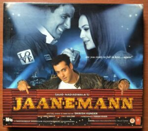 JAAN-E-MANN - Anu Malik Hindi Film Audio Cd