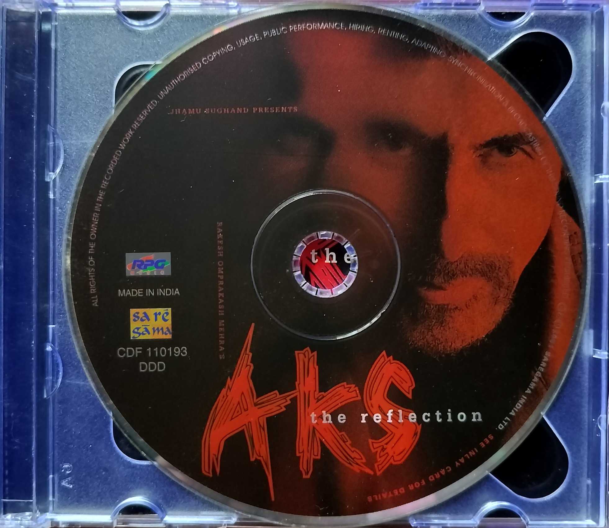 AKS THE REFLECTION - Anu Malik Hindi Film Audio Cd - Image 2
