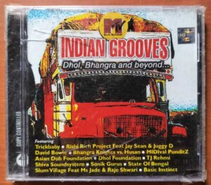 INDIAN GROOVES DHOL BHANGRA AND BEYOND - Hindi Compilation Audio Cd (FACTORY SEALED PACK)