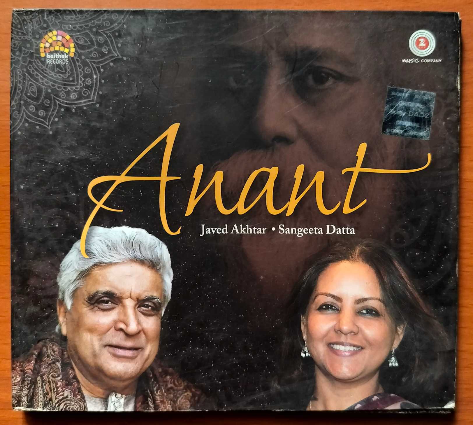 ANANT - Sowmik Datta Hindi Rabindranath Tagore Songs Audio Cd
