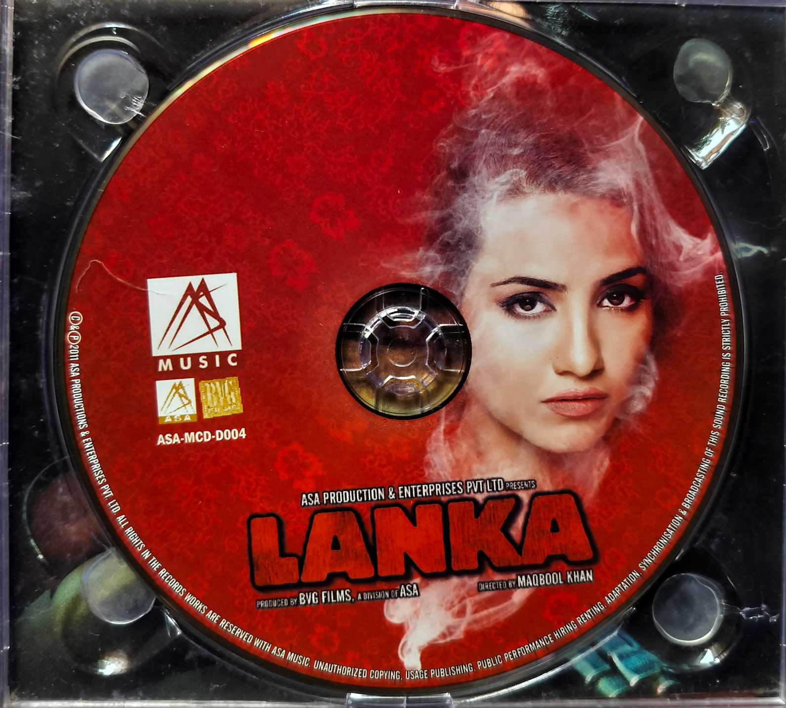 LANKA - Sharib Toshi Hindi Film Audio Cd - Image 2