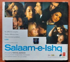 SALAAM-E-ISHQ - Shankar Ehsaan Loy Hindi Film Audio Cd