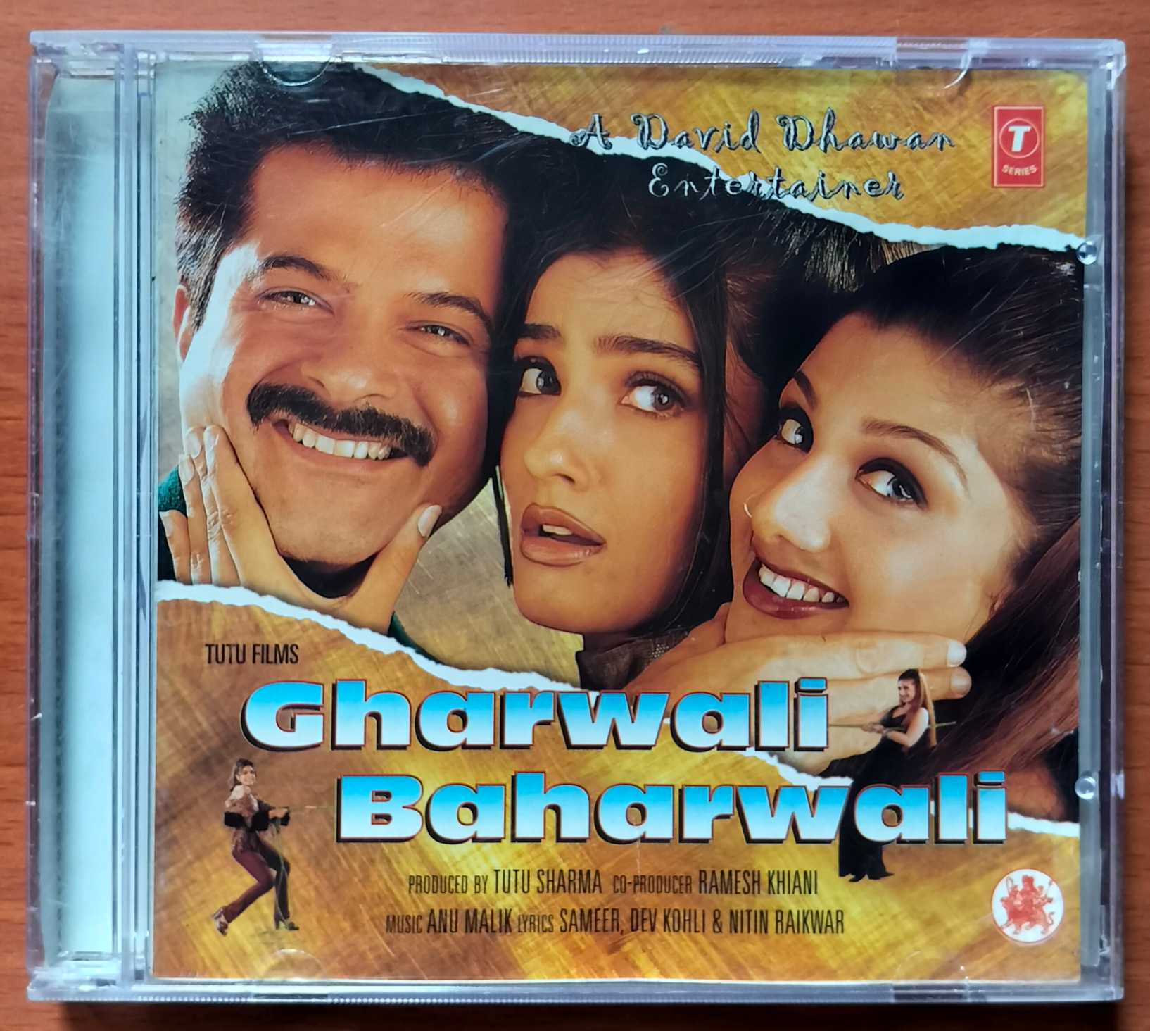 GHARWALI BAHARWALI - Anu Malik Hindi Film Audio Cd