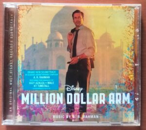 MILLION DOLLAR ARM - A.R. Rahman English Album Audio Cd