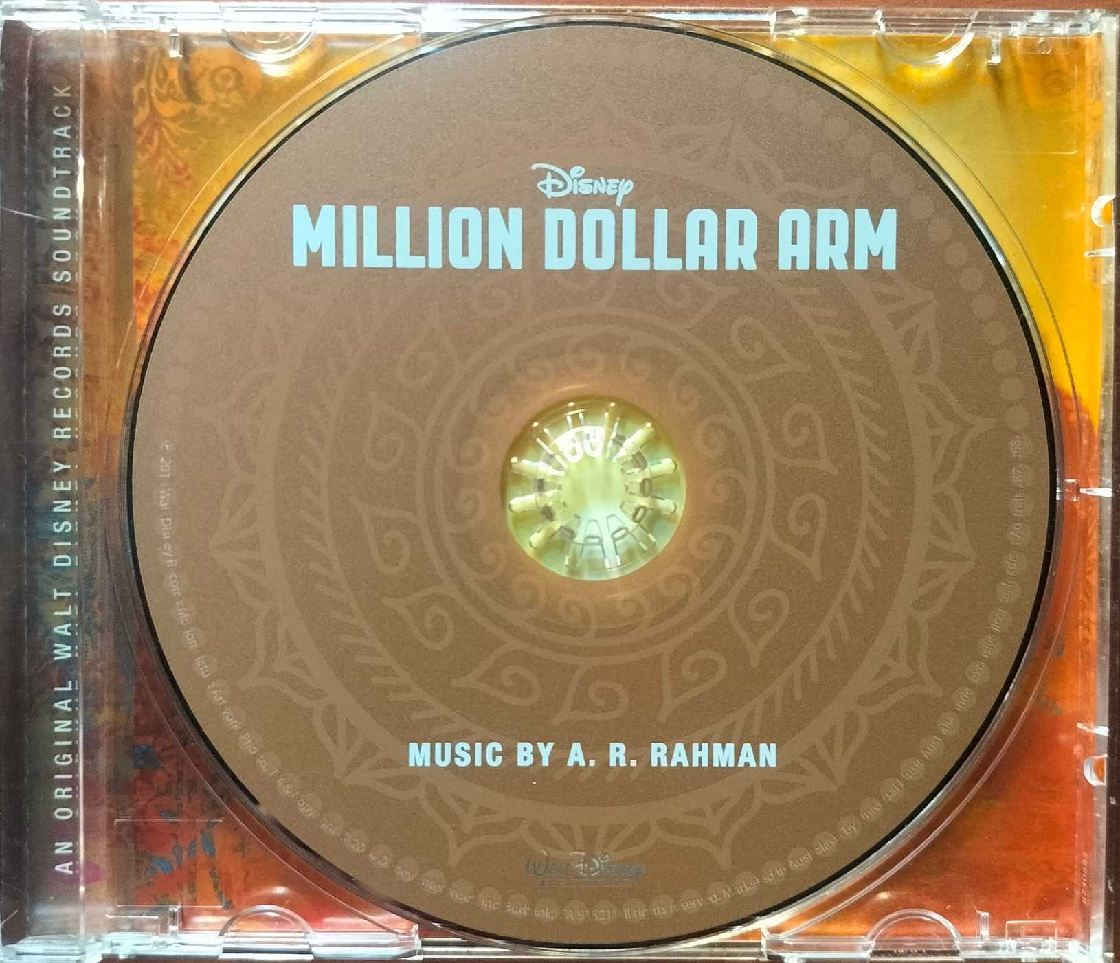 MILLION DOLLAR ARM - A.R. Rahman English Album Audio Cd - Image 2