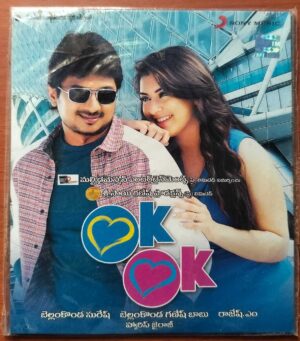 OK OK - Harris Jayaraj Telugu Film Audio Cd (FACTORY SEALED PACK)