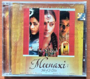 MEENAXI : TALE OF 3 CITIES - A.R. Rahman Hindi Audio Cd (FACTORY SEALED PACK)