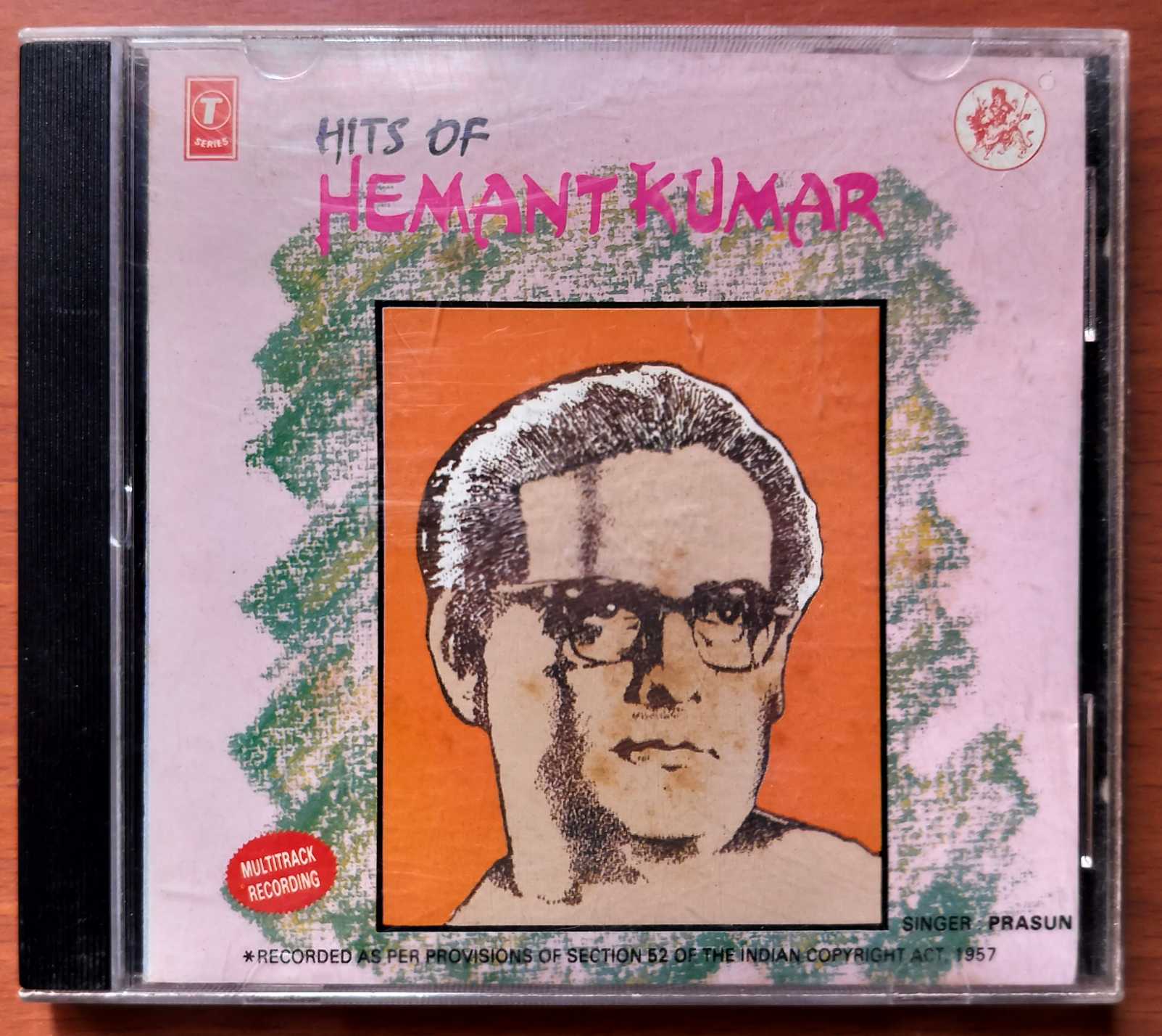 HITS OF HEMANT KUMAR - Hindi Film Compilation Audio Cd