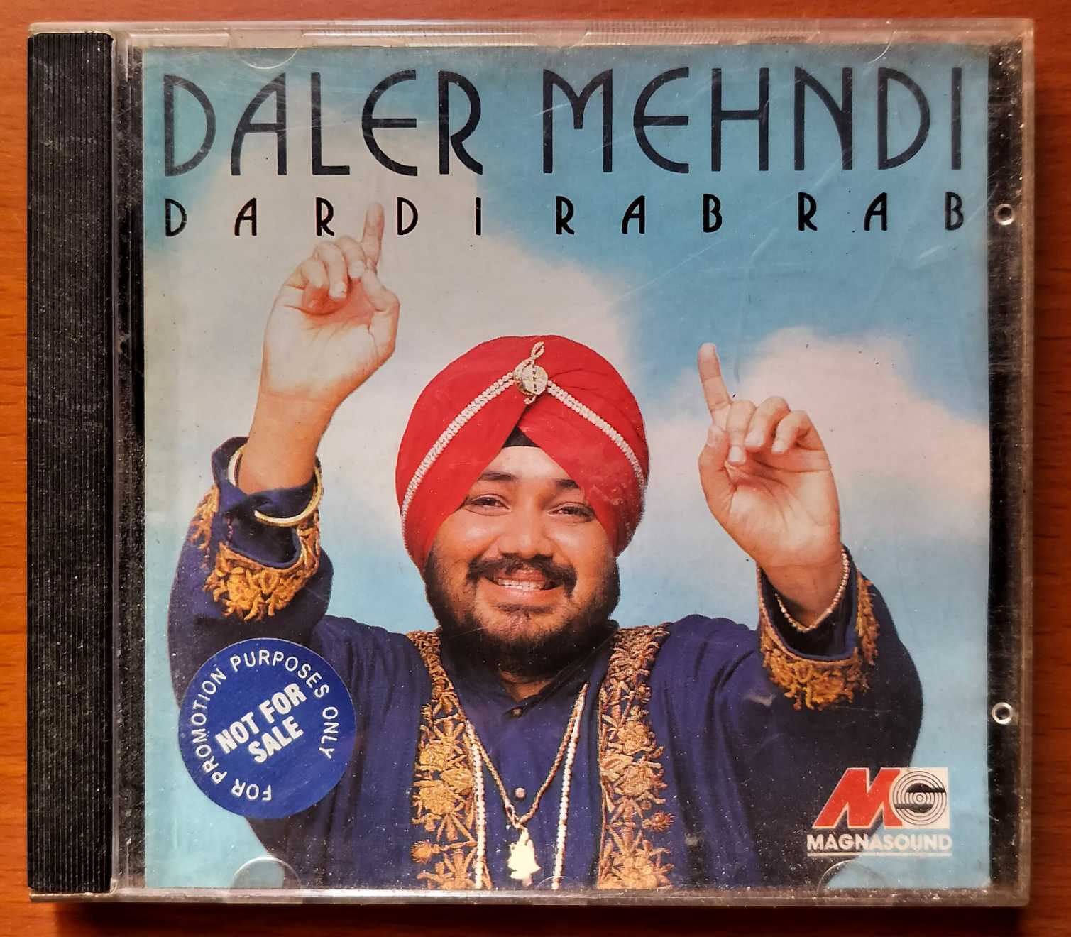 DALER MEHNDI - Dardi Rab Rab Hindi Album Audio Cd