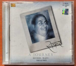 A JOURNEY MOHD RAFI - Hindi Film Collection Audio Cd