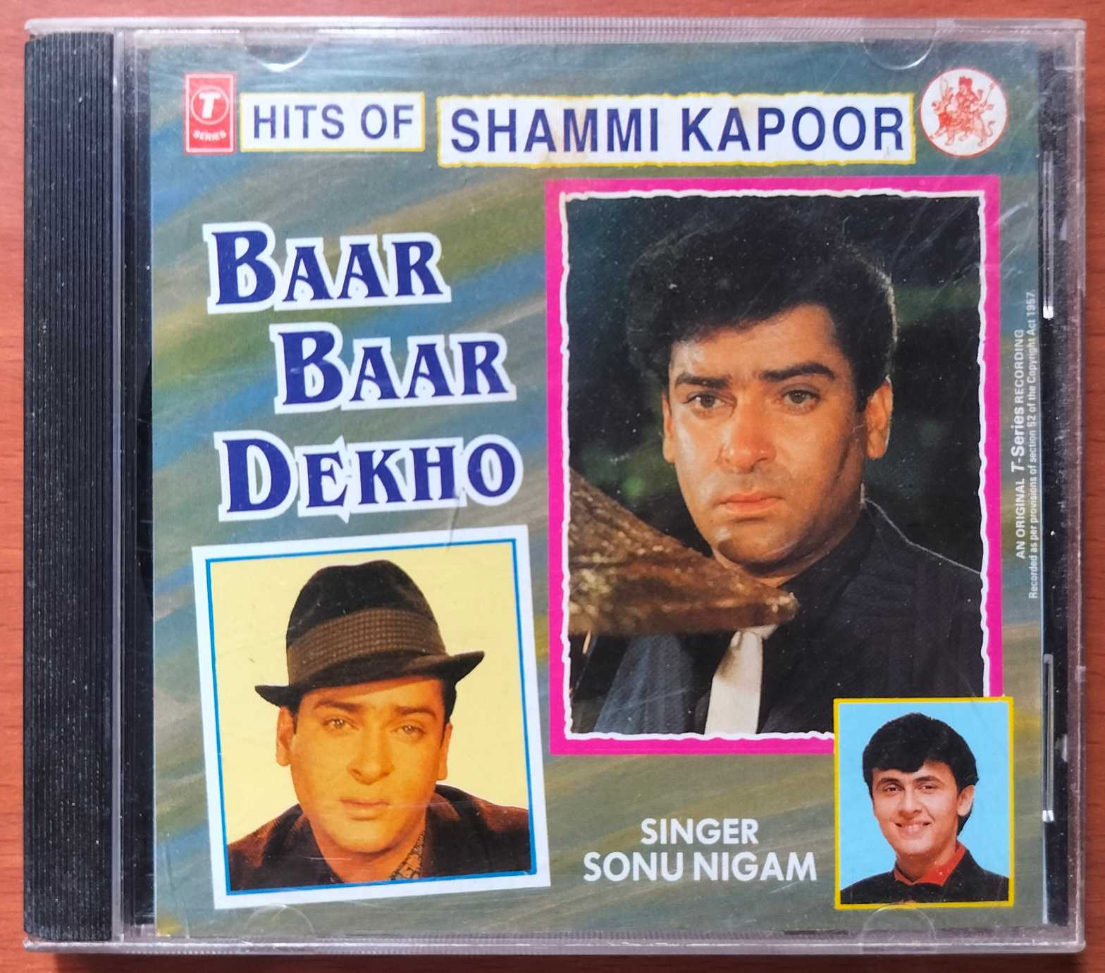 HITS OF SHAMMI KAPOOR BAAR BAAR DEKHO - Hindi Film Collection Audio Cd