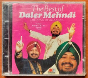 THE BEST OF DALER MEHNDI - Hindi Private Album Audio Cd (FACTORY SEALED PACK)