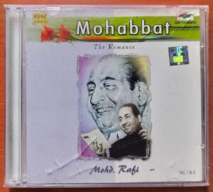 MOHABBAT THE ROMANCE MOHD RAFI - Hindi Film Collection 2CD Pack Audio Cd