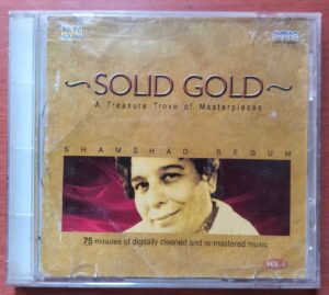 SOLID GOLD A TREASURE TROVE OF MASTERPIECES - Hindi Film Collection Audio Cd