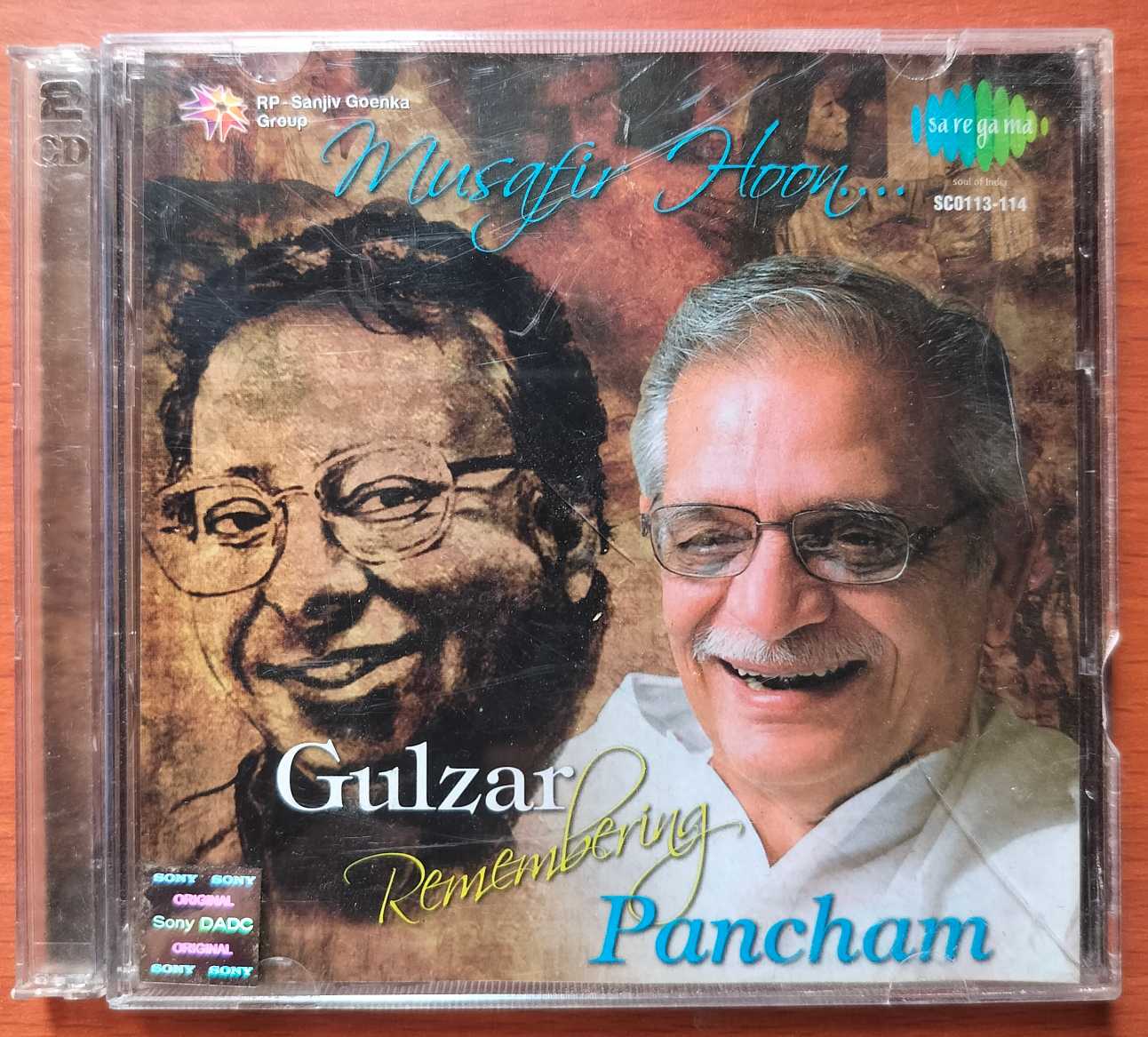 GULZAR REMEMBERING PANCHAM - Hindi Film Collection 2CD Pack Audio Cd