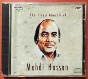 THE FINEST GHAZALS OF MEHDI HASSAN - Hindi Film Collection Audio Cd
