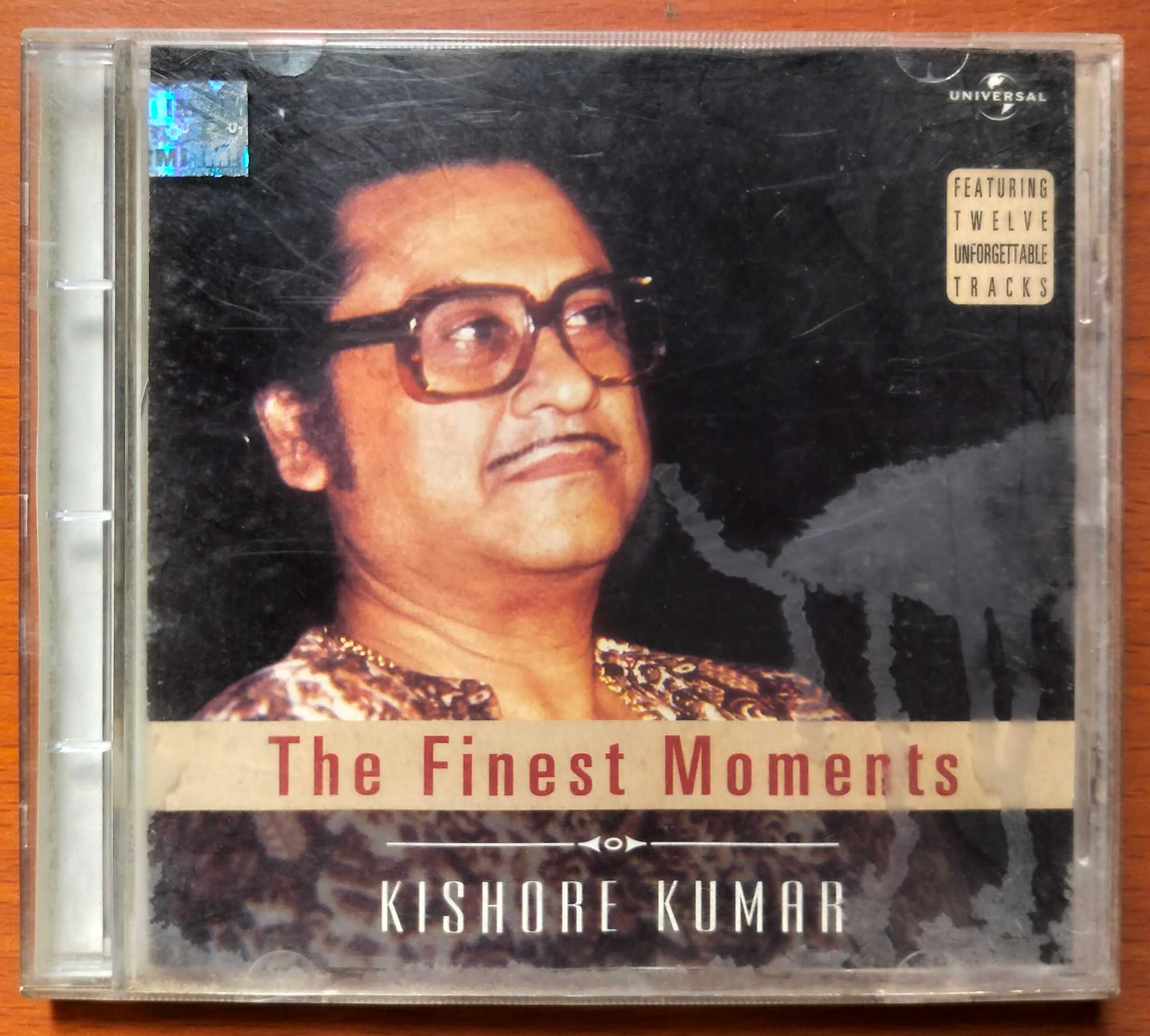 THE FINEST MOMENTS - Kishore Kumar Hindi Film Collection Audio Cd