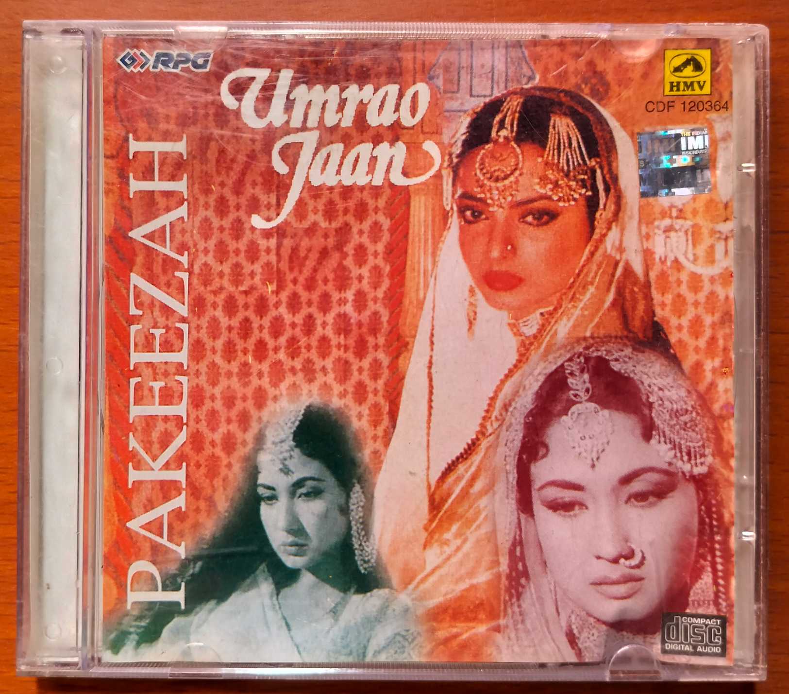 PAKEEZAH / UMRAO JAAN - Hindi Film Audio Cd
