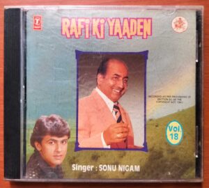 RAFI KI YAADEN VOL . 18 - Sonu Nigam Hindi Film Collection Audio Cd