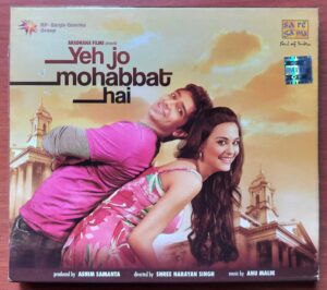 YEH JO MOHABBAT HAI - Anu Malik Hindi Film Audio Cd (FACTORY SEALED PACK)