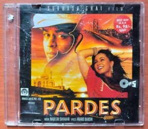 PARDES - Nadeem Shravan Hindi Film Audio Cd