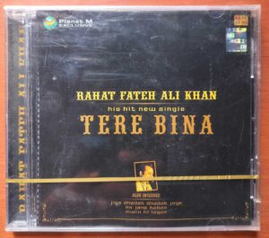 TERE BINA - Rahat Feteh Ali Khan Hindi Album Audio Cd (FACTORY SEALED PACK)