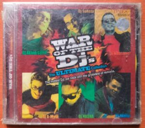WAR OF THE DJ'S - Hindi Private Album Audio Cd (FACTORY SEALED PACK)