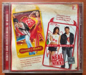 BUNTY AUR BABLI / NEAL N NIKKI - Shankar Ehsaan Loy & Salim Sulaiman Hindi Film Audio Cd