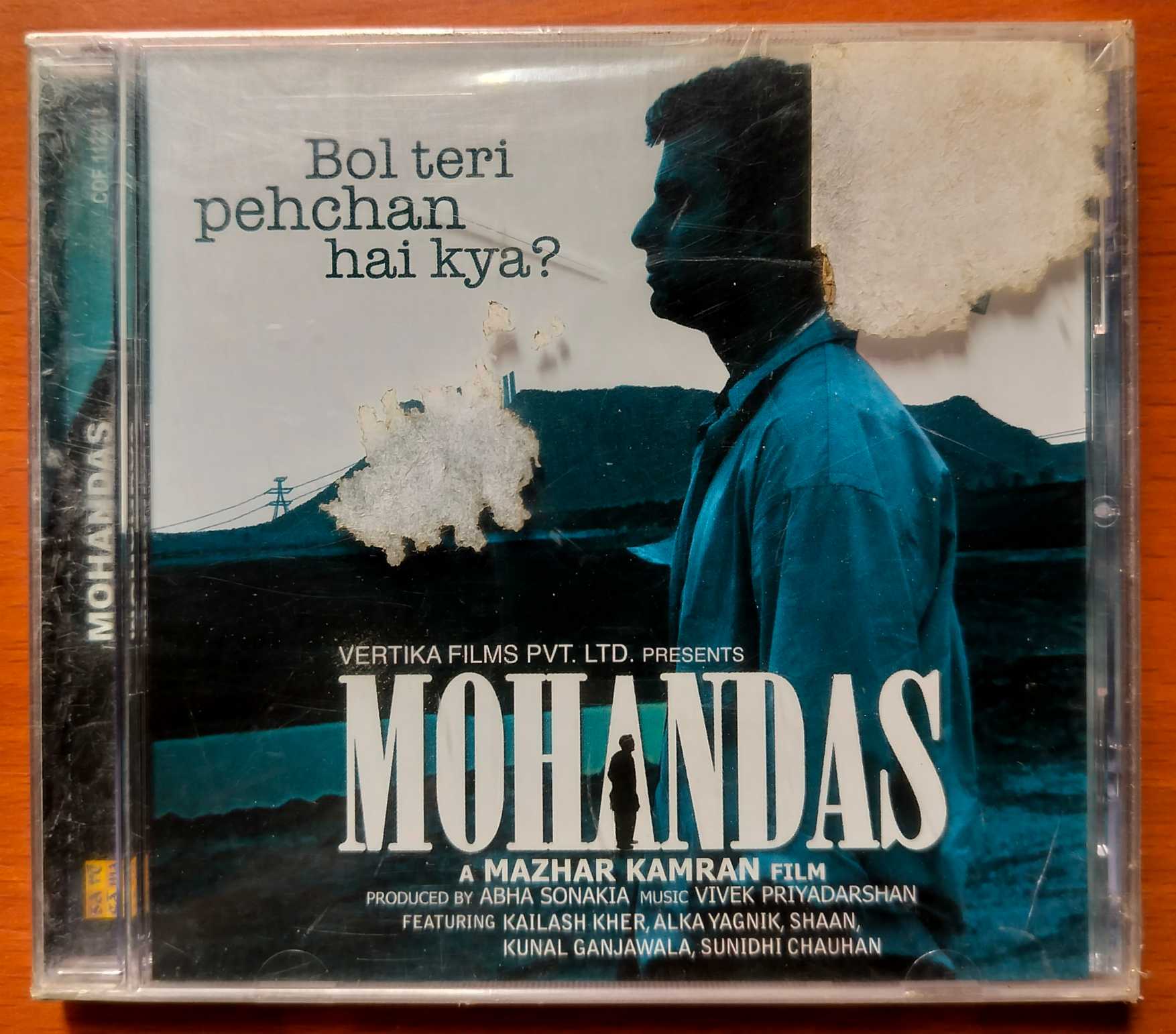 MOHANDAS - Vivek Priyadarsan Hindi Film Audio Cd (FACTORY SEALED PACK)