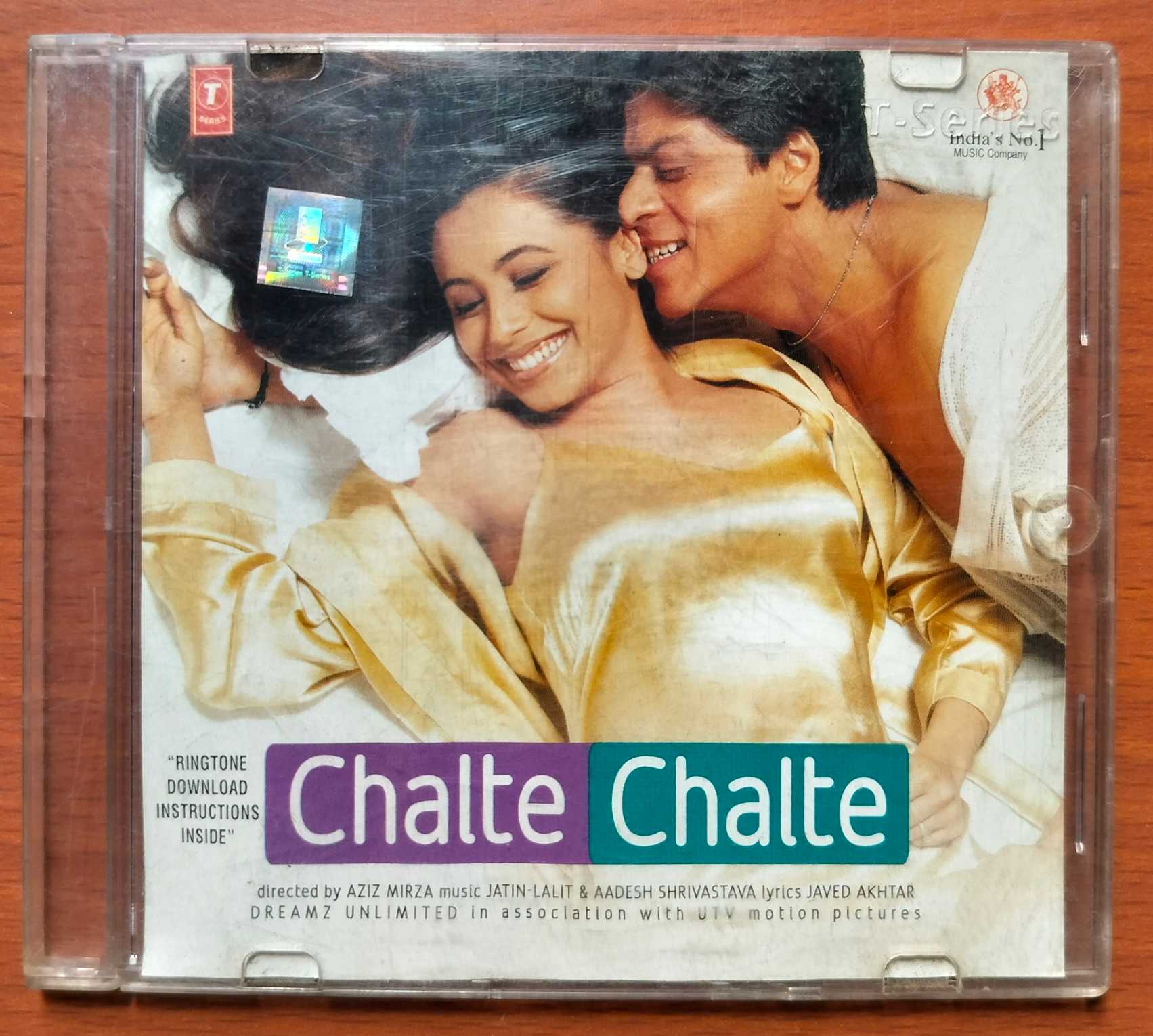 CHALTE CHALTE - Jatin Lalit & Aadesh Hindi Film Audio Cd