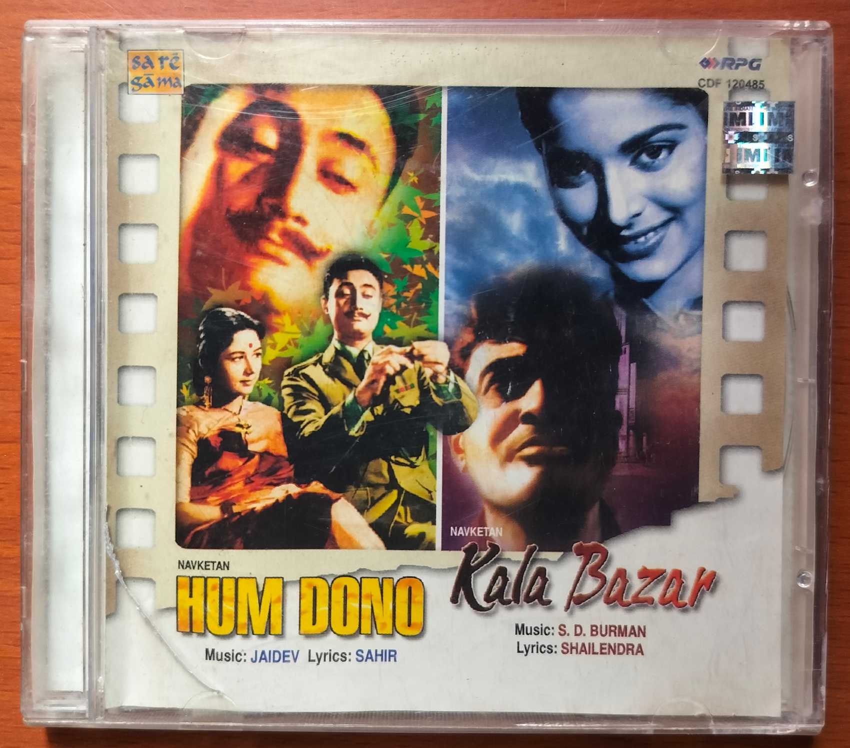 HUM DONO / KALA BAZAR - Jaidev & S.D. Burman Hindi Film Audio Cd