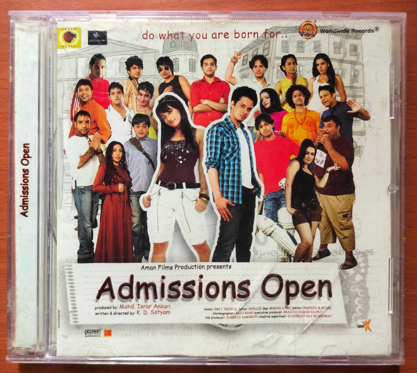 ADMISSIONS OPEN - Amit Trivedi Hindi Film Audio Cd