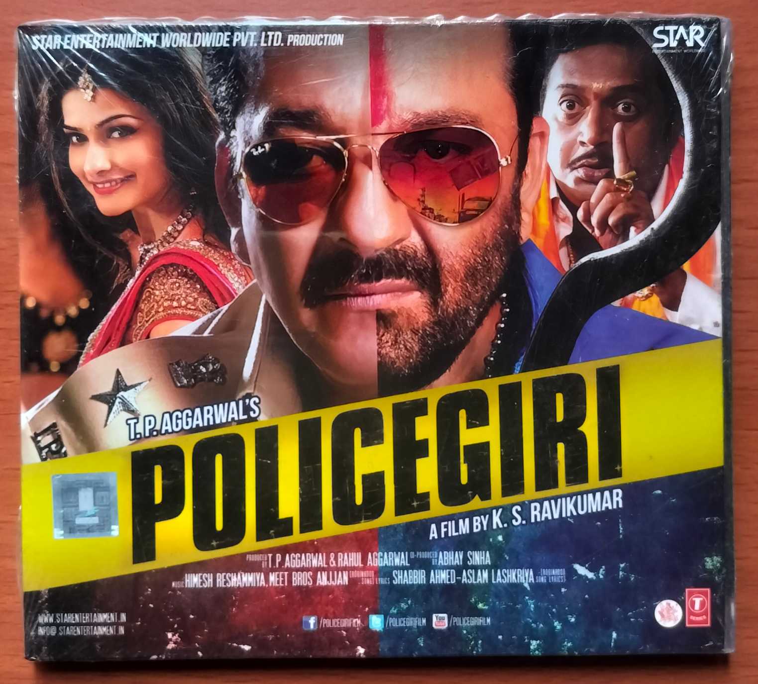 POLICEGIRI - Himesh Reshammiya Hindi Film Audio Cd (FACTORY SEALED PACK)